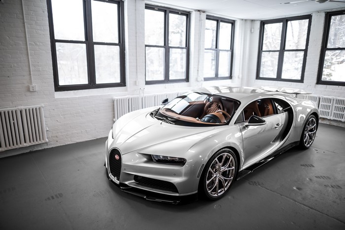 Bugatti Chiron 16/4 in Silver