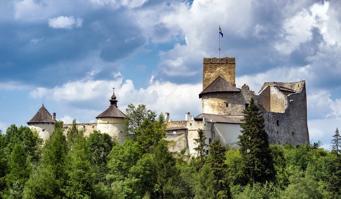 Castle in Niedzica (Dunajec), Poland