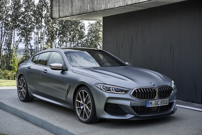 Grey BMW 8 Series Gran Coupe