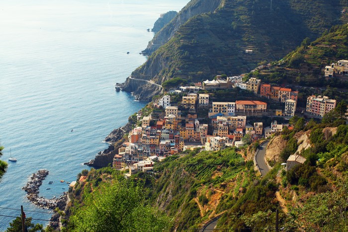 Riomaggiore Village, Cinque Terre National Park, Italy