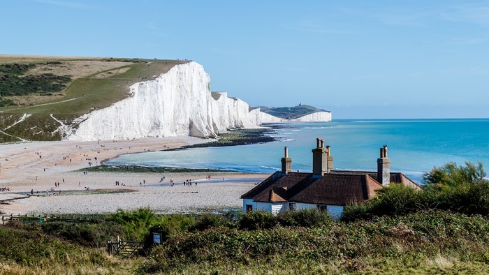 Seven Sisters National Park, East Sussex Coast, England