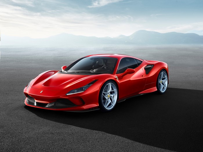 Red Ferrari F8 Tributo