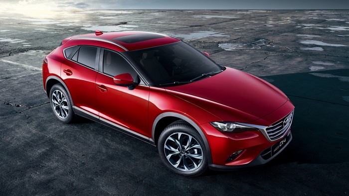 Red Mazda CX-4 Crossover