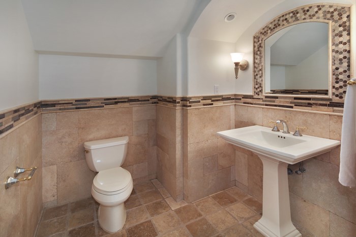 Bathroom with Toilet and Sink