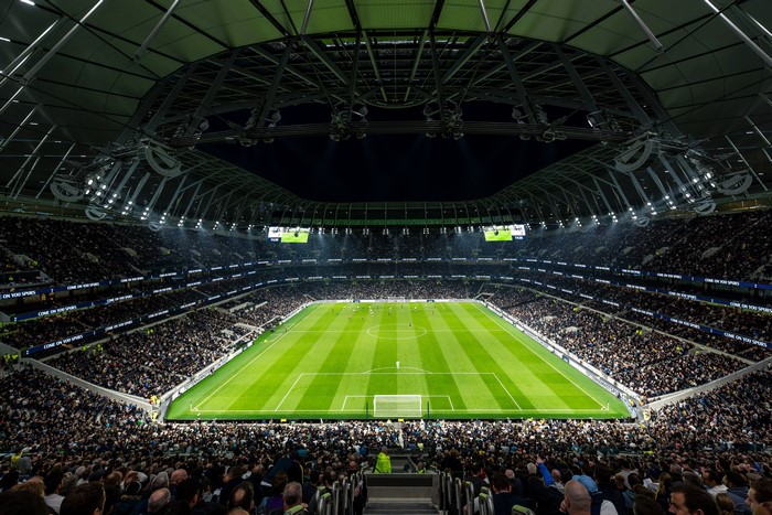 4K Tottenham Hotspur Stadium Football Match
