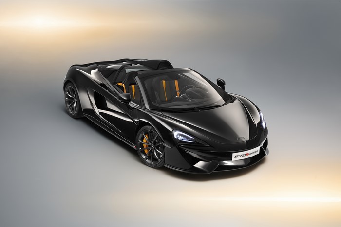 4K McLaren 570S Spider Roadster