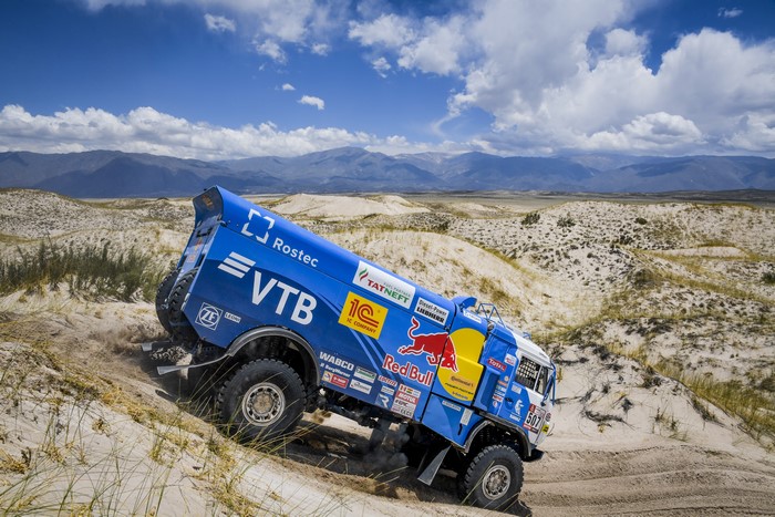 KAMAZ truck 507 in Dakar-2013 rally