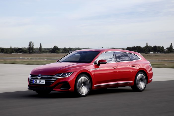 Red Volkswagen Arteon R-Line Shooting Brake Estate Car