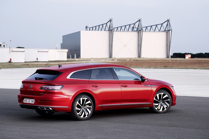 Red Volkswagen Arteon R-Line Shooting Brake Estate Car