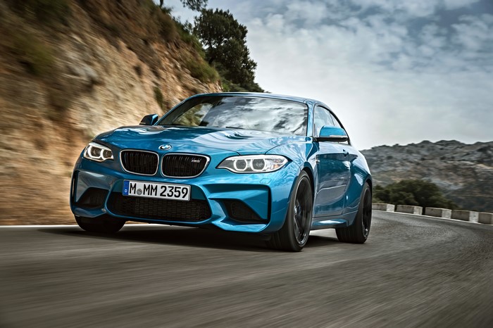 BMW M2 Coupe on a Mountain Road