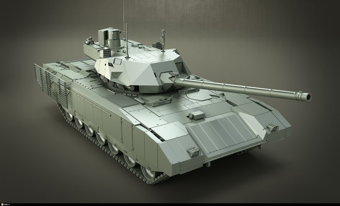 4K T-14 Armata tank