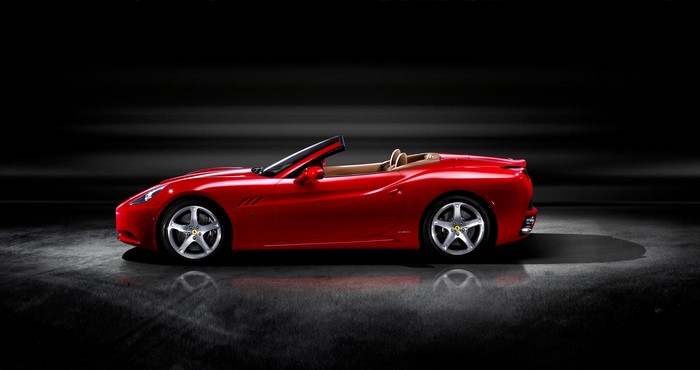 Red Ferrari California Roadster