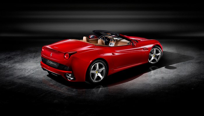 Red Ferrari California Roadster