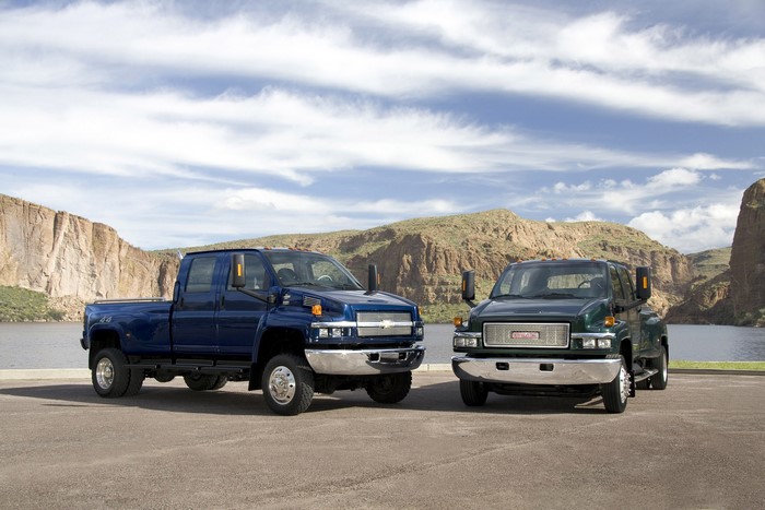 Chevrolet TopKick and GMC Kodiak Pickup Trucks