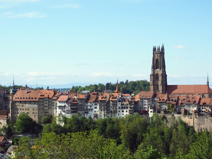 Fribourg Cathedral St. Nicholas, Switzerland