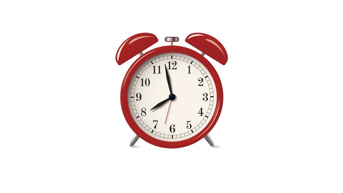 Red Alarm Clock