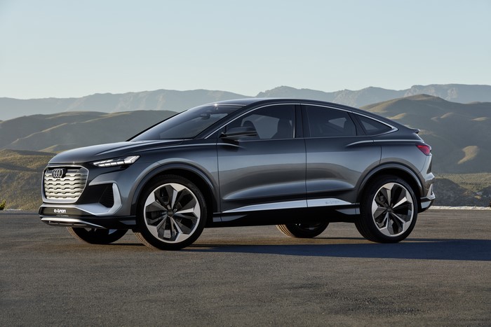 Audi Q4 Sportback e-tron Concept car