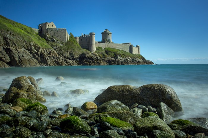 Fort La Latte, Brittany, France, Coast, Stones