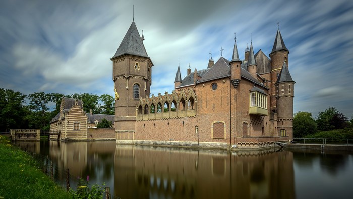 Kasteel Heeswijk Castle in North Brabant, Netherlands
