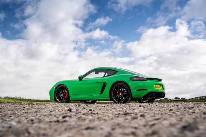 Green 2020 Porsche 718 Cayman GTS 4.0 Coupe