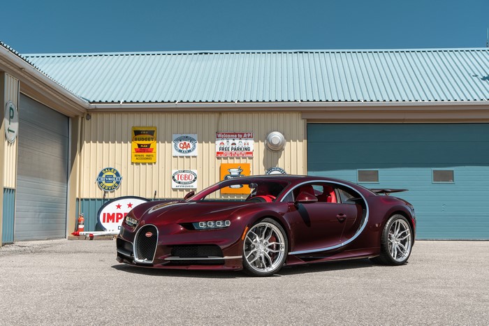 Bugatti Chiron ANRKY AN11 in Violet