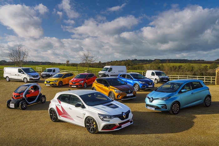 Renault Cars and Vans Collection Outdoors