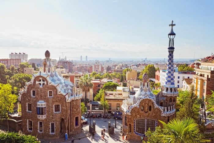 Park Güell, Barcelona, Spain