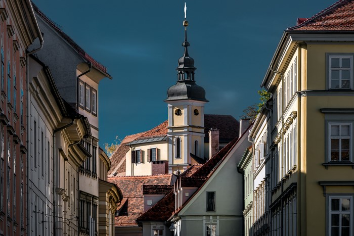 Stiegenkirche Graz Austria Houses Church