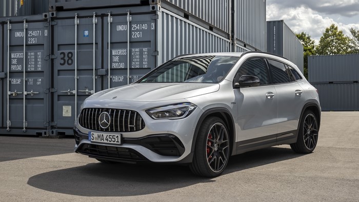 Mercedes-Benz GLA 45 S 4MATIC Silver Crossover