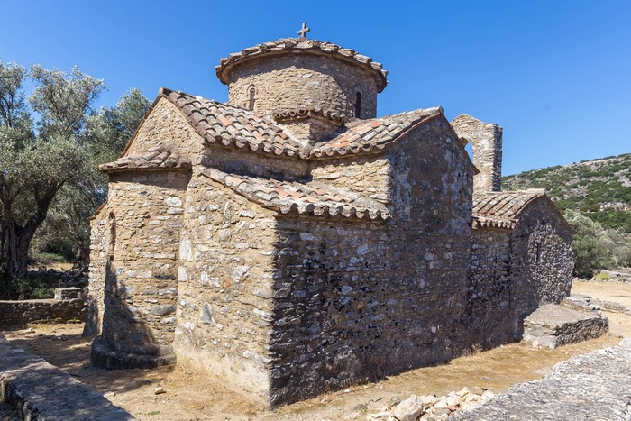 Agios Isidoros near Rachi, Naxos, Greece Church