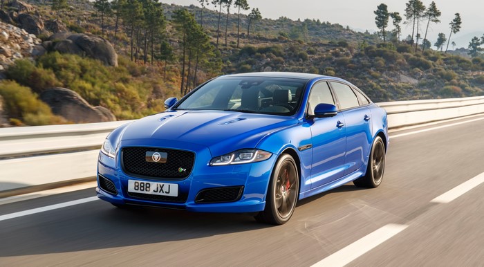 2017 Jaguar XJR575 LWB Sedan in Motion