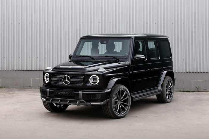 Black Mercedes-Benz G-Class G 350 d 2020