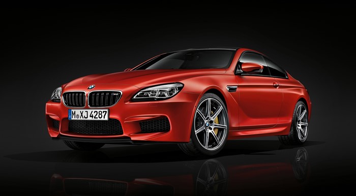 Red BMW M6 Coupe Competition Package 2015