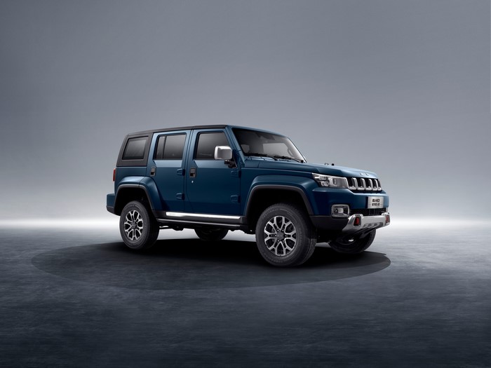 Blue 2020 BAIC Beijing BJ40C SUV