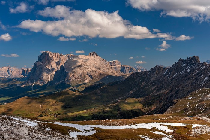 Dolomites Mountains in Trentino-Alto Adige, Italy