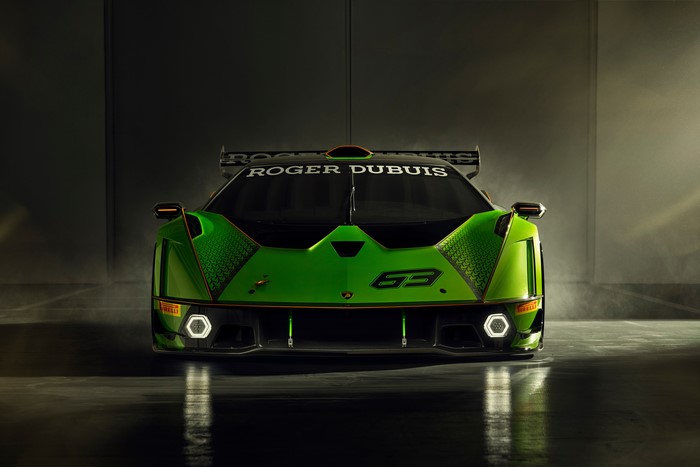Lamborghini Essenza SCV12 2020 Green Front