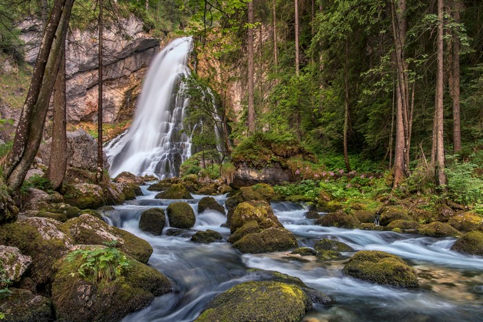 Gollinger Wasserfall Waterfall in Austria