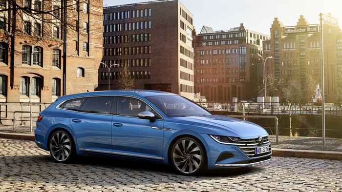 Light Blue Volkswagen Arteon Shooting Brake Elegance