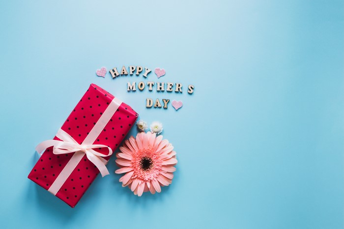 Mother's Day Gift with Pink Gerbera Daisy