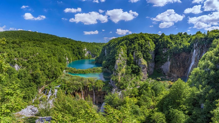 4K Plitvice Lakes National Park, Croatia