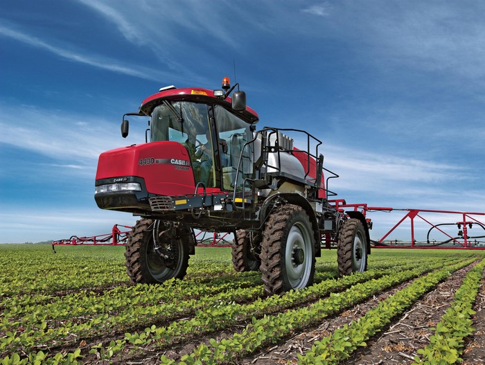 Case IH Patriot 4430 Sprayer in a Field