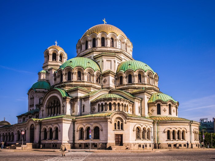 Alexander Nevsky Cathedral in Sofia, Bulgaria