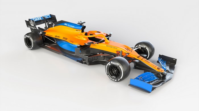 2020 McLaren MCL35 Formula 1 Car