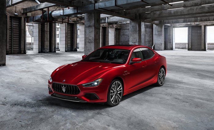 Red 2020 Maserati Ghibli Trofeo M157
