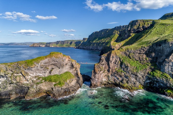 Carrick-a-Rede Rope Bridge, County Antrim, Northern Ireland