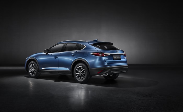 Blue Mazda CX-4 Crossover 2019