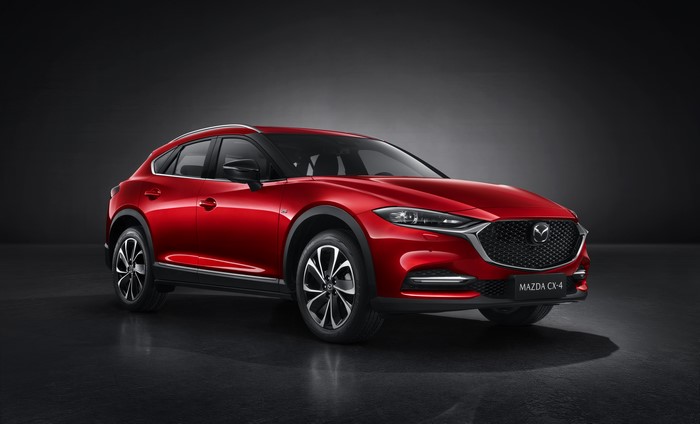 Red 2019 Mazda CX-4 Crossover