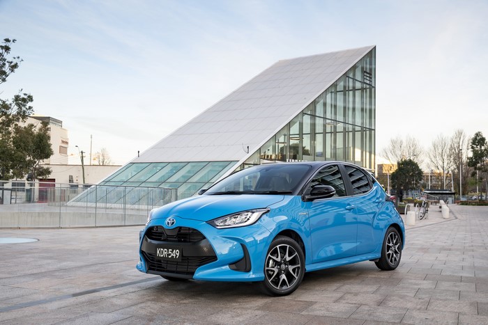 Toyota Yaris ZR Hybrid car