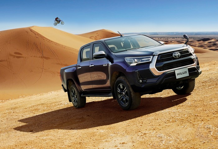 Toyota Hilux Z Double Cab Pickup in desert