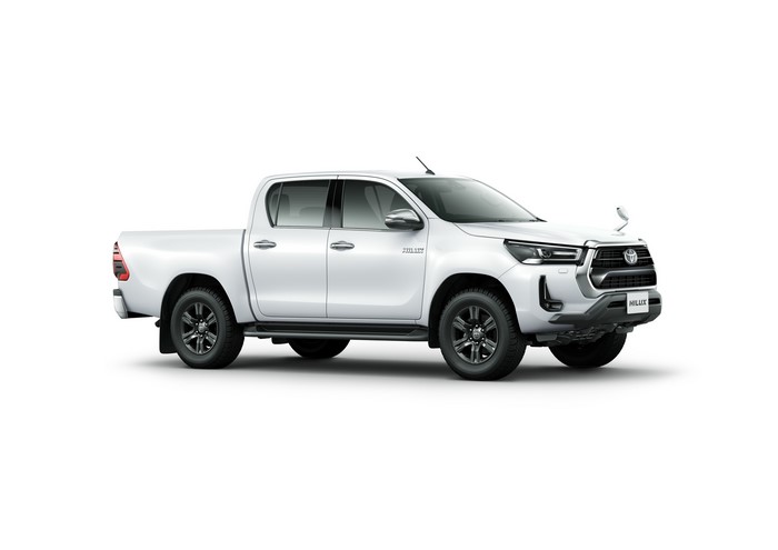 White Toyota Hilux Z Double Cab Pickup Truck